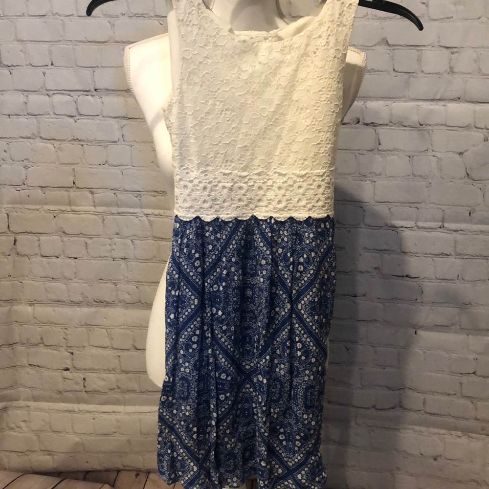 Speechless Size 10 girls adorable blue lace dress